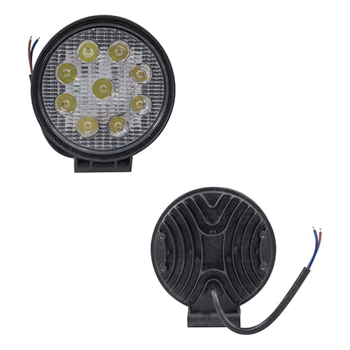 Faro 9 Led Spot Universal Adaptable Multivoltaje 12v-80v