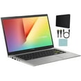 thumbnail image 3 of ASUS Vivobook 14’’  FHD (1920x1080) Laptop PC, Intel i3-1005G1, 1.2GHz Processor, 4GB DDR4, 256GB SSD, Intel HD Graphics 610, WiFi, Bluetooth, Webcam, HDMI, Windows 10 w Mazepoly Accessories, 3 of 5