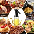 thumbnail image 3 of Oil Spray for Kitchen Oil Spray Bottle Sprayer Olive Spray Oil Sprayer Airfryer Cooking Oiler Cruet Dispenser BBQ Glass Spray Bottle, 3 of 5