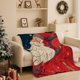 thumbnail image 1 of Christmas Print Blanket Comfortable And Soft Flannel Blanket Merry Christmas Blanket Suitable For Bedroom Sofa Christmas Decoration 130X100cm, 1 of 7