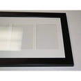 thumbnail image 4 of Creative Letter Art 8 x 30 Wall Picture Frame with White Mat, Black, 4 of 6