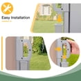 thumbnail image 6 of AECOJOY 118"x 63" Retractable Side Awning,  Waterproof Folding Patio Awning, 180g Premium Polyester Fabric Room Divider for Patio, Garden and Terrace, Beige, 6 of 8