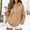 Khaki Coats for Women, variant on CYMMPU Women’s Zip Up Hooded Sweatshirt Jacket, Long Sleeve Casual Outerwear with Front Pockets Relaxed Fit Hoodie Coat for Everyday Sporty and Loungwear Style Light Blue M