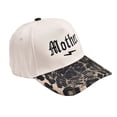 thumbnail image 3 of AURORADY Unisex Mother Embroidered Baseball Cap Retro Two Tone Trucker Hat Adjustable Dad Hat Summer Sun Hat for Outdoor Daily Wear, 3 of 5