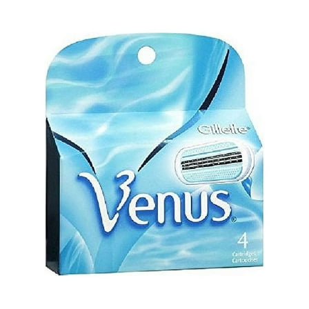 Gillette Venus Women's Refill Razor Blade Cartridges, 4 ct
