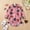 Pink, variant on TAIAOJING Toddler Baby Girls Summer Swimsuits Summer Long Sleeve Ruffles Cartoon Cow Prints 1 Piece Swimwear Beach Onesie Bikini Girl's Bathing Suit 18-24 Months
