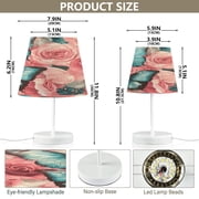 BZSMCE Table Lamp Creative Garden Whispers Pattern Simple Pattern Night Light