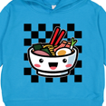 thumbnail image 3 of Inktastic Ramen Lover Checkered Toddler Hoodie, 3 of 4