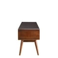thumbnail image 3 of Modish TV Stand, Espresso & White, 3 of 3