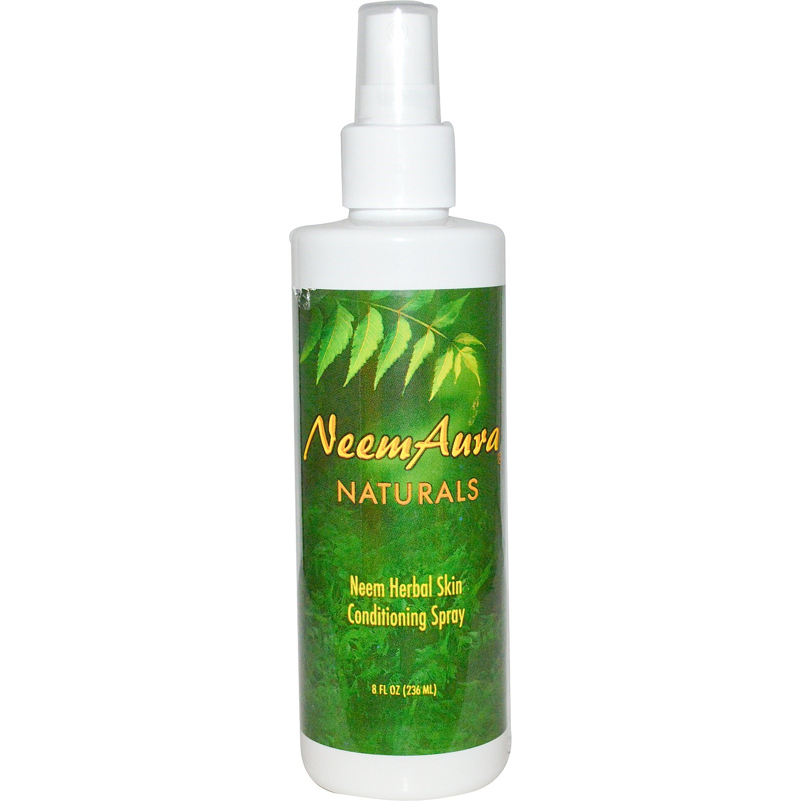 Neem Aura Neem Herbal Skin Conditioning Spray, 8 Oz