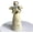 B, variant on Resin Cardinal Angel Statue Handmade with Red Bird for Home DecorB