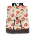 thumbnail image 1 of Fotbe Strawberries Mochila Bolso con Estampado para Mujer, Mochila Antirrobo de Nylon Impermeable, Bolsa Ligera de Hombro, 1 of 4