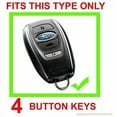 thumbnail image 5 of Dobrev Silicone Case Fob Cover Smart Entry Remote Skin Holder for 2019 2020 Subaru Ascent BRZ Crosstrek Forester Legacy Impreza WRX Key, 5 of 5