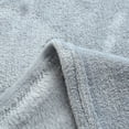 thumbnail image 5 of Xiao Hua Manta de lana para cama grande gris de 300 g/m², manta de cama de lujo, antiestática, suave y de felpa, fibra ultrafina (228 x 198 cm) - verde fruta, 5 of 5
