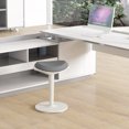 thumbnail image 2 of HOMCOM Mesh Ergonomic Wobble Stool for Standing Desks, with Rocking, Grey, 2 of 10
