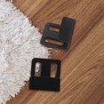 thumbnail image 3 of UPOUART Black Utility Wall Brackets for Ceramic Tile Pendant Heavy Duty Hanger 8 Pieces Set, 3 of 8