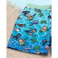 thumbnail image 3 of Minecraft Boys Blue Swim Shorts, 3 of 4