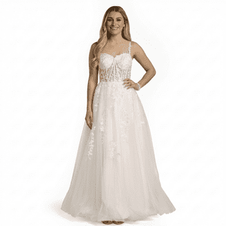 david's bridal lace wedding dress Davids Bridal Melissa Sweet Mermaid Wedding Dress