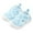 Blue, variant on Otqutp Toddler Baby Water Shoes Closed Toe Lightweight Breathable Sandals Quick-Dry Barefoot Beach Swim Jellies Girls