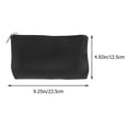 thumbnail image 2 of HOOWIFFY Durable Black Makeup Brush Pouch Supple PU Portable Storage Bag, 2 of 6
