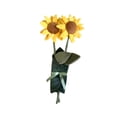 thumbnail image 1 of Lindo muñeco de peluche de flores, precioso ramo de tela creativo para el Día de la Madre. Girasol, 1 of 8