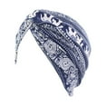thumbnail image 1 of Bonnets Bohèmes pour Femmes, Nœuds Polyvalents, Bonnet de Nuit, Turban, 1 of 10