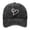 Black, variant on Christian Faith Cross Heart Print Baseball Cap Women Men Washed Sunshade Outdoor Religious Theme Dad Hat for Unisex