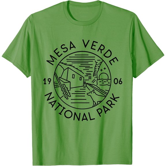Mesa Verde National Park 1906 Colorado Unisex T-Shirt for Men Women Kids Toddler