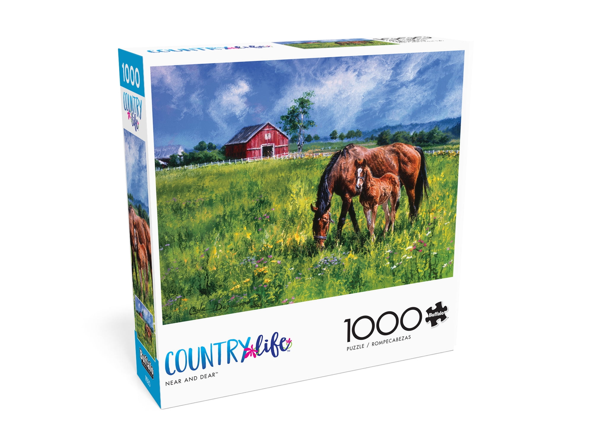 Buffalo Games 1000-Piece Country Life Near and Dear Jigsaw Puzzle