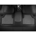 thumbnail image 3 of WeatherTech Custom Fit FloorLiners compatible with BMW X1 28i, X1 35i - 2nd Row (2-Piece Liner), Black, 3 of 5