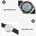 thumbnail image 2 of Digital Sports Watch For Men, Dual Time Zone, Waterproof, Stopwatch, Alarm, Nylon Strap, Outdoor  Fitness, 2 of 6