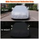 thumbnail image 5 of Cubierta de coche cubiertas completas con tira reflectante protección solar a prueba de ni Irfora Cubierta del coche, 5 of 7
