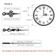 thumbnail image 4 of Emoon Mecanismo De Movimiento De Reloj Con 3 Manecillas De Reloj Kit De Motor De Reloj De Cuarzo De Barrido Silencioso Para Reparación De Reloj Reemplazo De Bricolaje Reloj Personalizado, 4 of 5