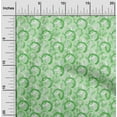thumbnail image 2 of oneOone Cotton Cambric Green Fabric Abstracts Fabric For Sewing Printed Craft Fabric By The Yard 42 Inch Wide, 2 of 5