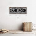 thumbnail image 2 of Game Room Metal Sign, 2 of 4