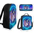 thumbnail image 2 of GENSHIN IMPACT Backpack Three Piece Essentials 17 Inch Bag Lunch Tote Pen Case, 2 of 5