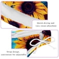 thumbnail image 3 of Starry Sky Sunflower Butterfly Swimsuit Women Bikinis: Detachable Sponge Adjustable Strap Bikini Set Two-Pack Beach Pool Vacation., 3 of 6