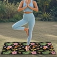 thumbnail image 3 of Garronmavis Tropical Floral Butterfly Car Seat Towel Cover 1 PC Sweat Stain Resistant Breathable with Storage Bag Multi-Functional Universal Fit for Cars SUVs Trucks Sedans Vans Post Workout Use, 3 of 9
