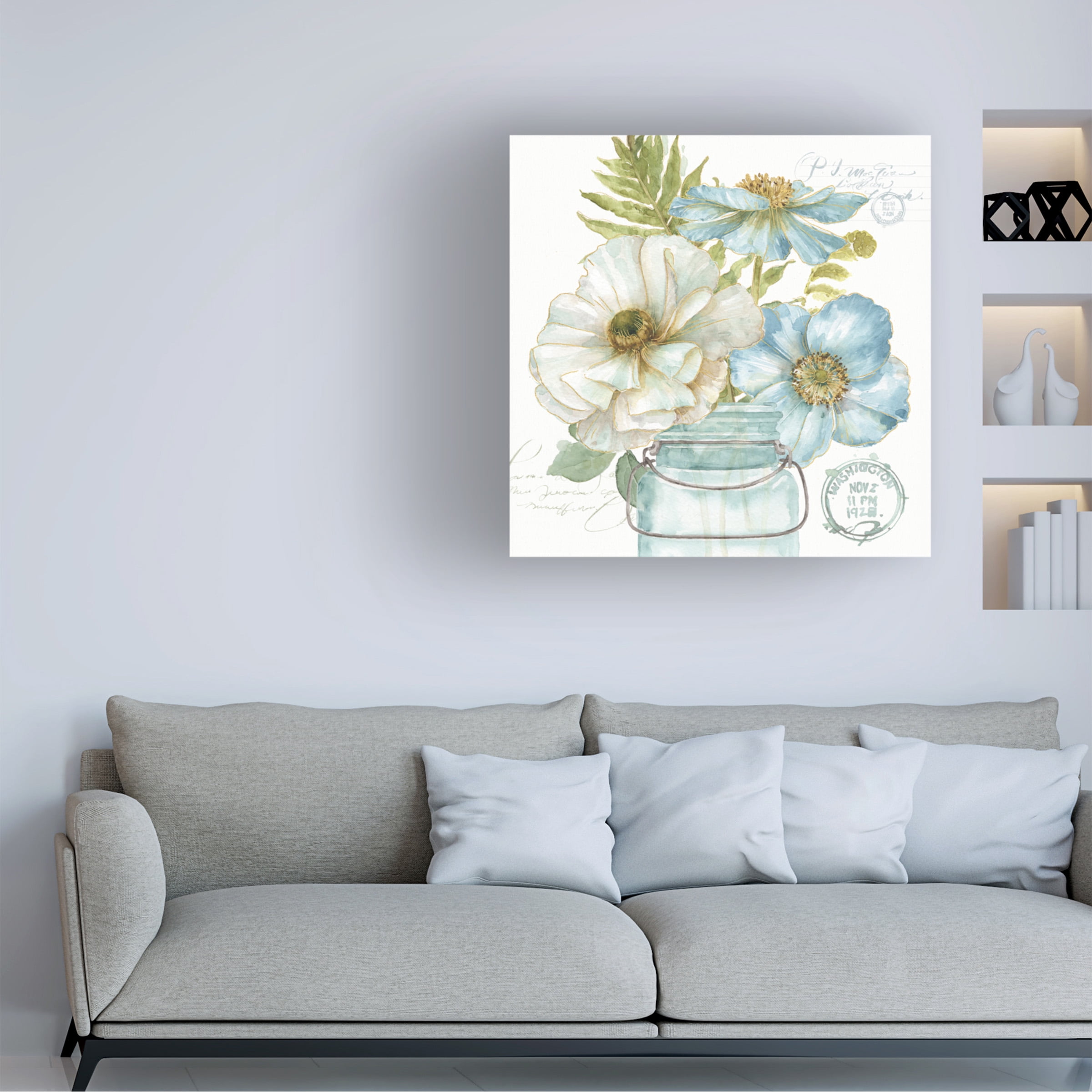 Trademark Fine Art "My Greenhouse Bouquet II" Canvas Art by Lisa Audit