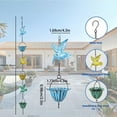 thumbnail image 5 of Decorative Hummingbirds Water Chain Drainage System Windchimes Garden Decors, 5 of 7