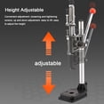 thumbnail image 4 of Puncher Small Manual Press Punching Machine Leather Hole Press Puncher Die Cutting Machine Punch Tool for DIY Leather Craft Punching Holes with Drill Chuck, 4 of 6