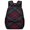 style, variant on Red Colored Diamond Grid Backpack Fashion Durable Business Daypack for Men Women Laptop Canvas Bags