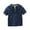 Navy, variant on Gyujnb Kids Boys Dinosaur Print Polo Shirt Short Sleeve Ribbed Trim Casual Summer Top,8-9 Years