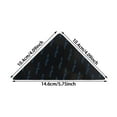 thumbnail image 3 of Triangle Carpet Wall Stickers PU Material Floor Mat Pads Secure Stabilize Rugs For Living Room Bedroom Bathroom 8PCS, 3 of 4