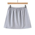 thumbnail image 2 of Idoravan Women's Basic Versatile Skirt Clearance Womens Layered Tiered Sheer Stripe Printing Extender Half Slip Plus Size Skirt, 2 of 8