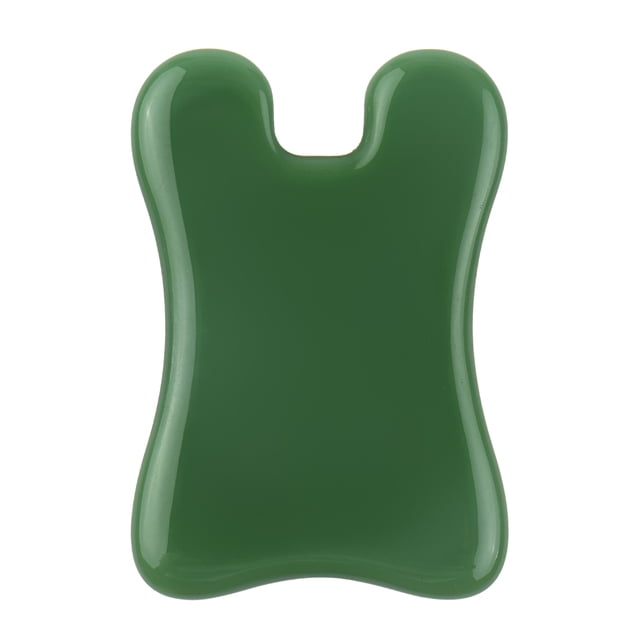 Herramienta de masaje Jade Guasha Herramienta facial Gua Sha Tablero Guasha yeacher Rascador Guasha