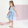 thumbnail image 5 of PEYAN Girls Dress Unicorn Mermaid Butterfly Leopard Party Sundress 2-12T, 5 of 13
