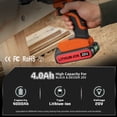 thumbnail image 3 of 2PACK 20V Lithium-ion Battery Replace / Charger for BLACK  DECKER 20 Volt LBXR20, 3 of 13