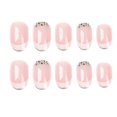thumbnail image 1 of French-Style Artificial Nails with Smooth And Harmless Edge for Manicure Novice Beginner Jelly Glue, 1 of 8