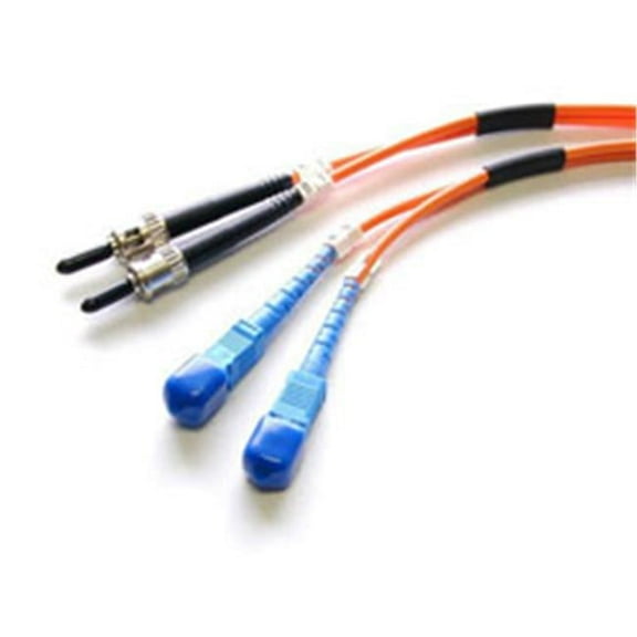 2m Multimode Duplex Fiber Optic Cable ST-SC
